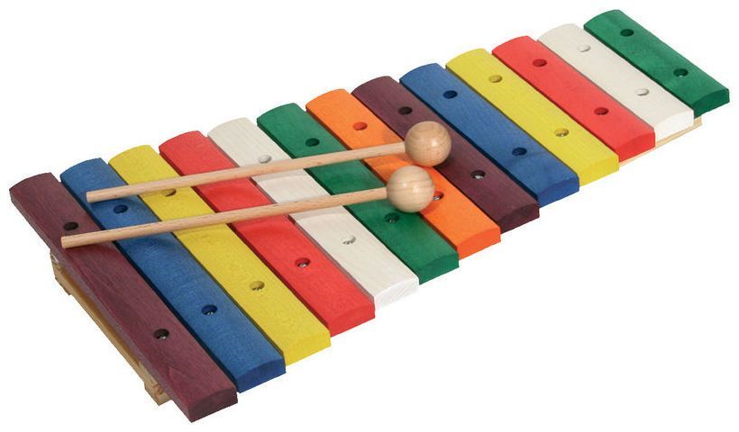 4103160112050 - Goldon 11205 Xylophon bunte Klangplatten aus Ahornholz